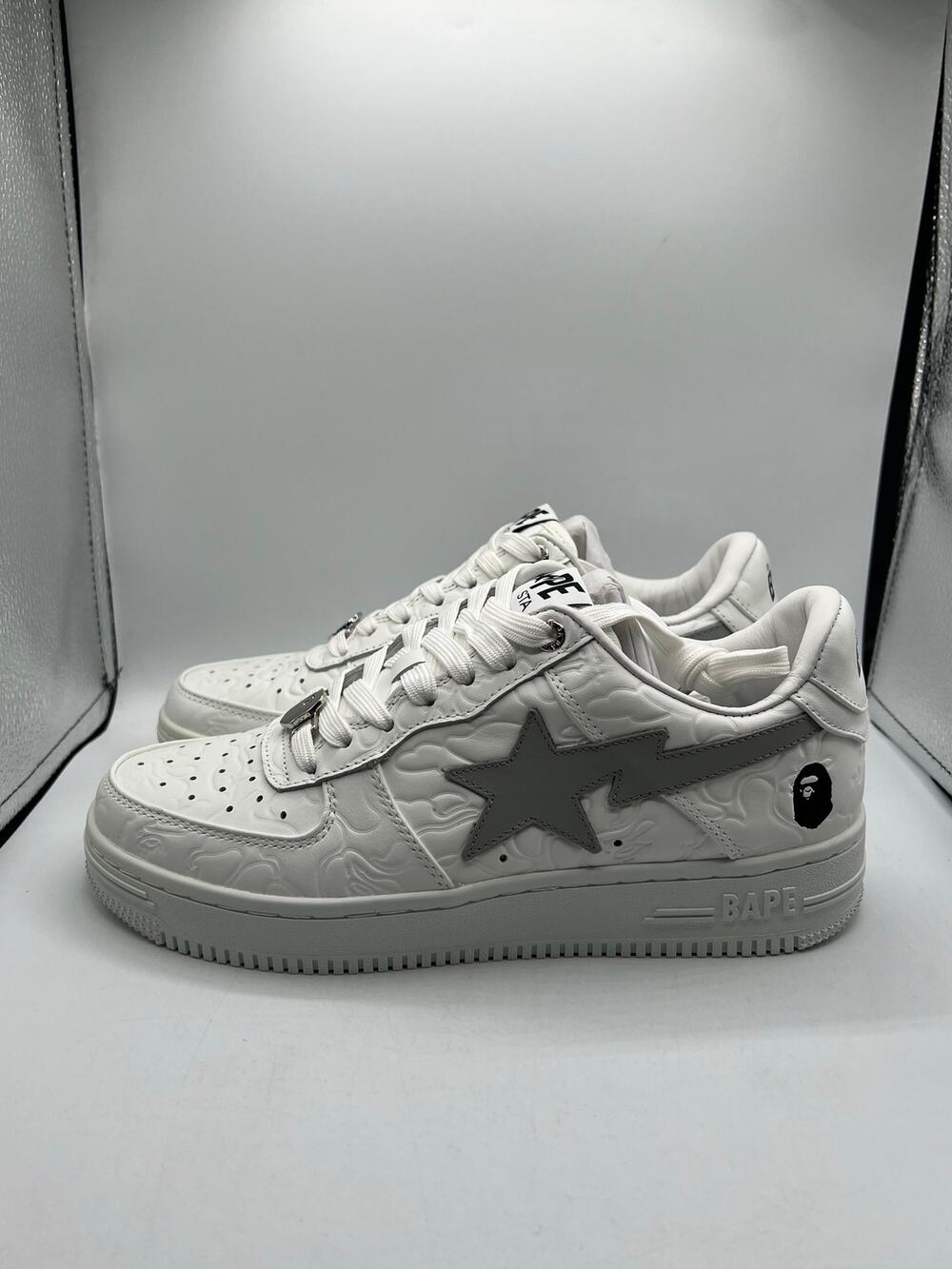 Bape Bapesta #3 M1 ‘Line Camo White’ size 7 mens